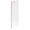 Mexen Next pare-douche 1 panneau 60 x 150 cm, givre, cuivre brossé - 895-060-000-00-30-65