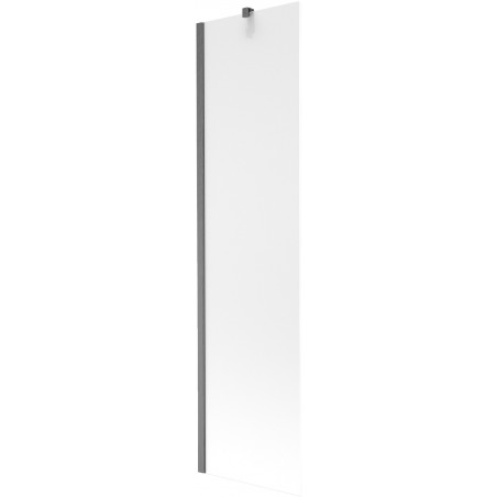 Mexen Next paroi de baignoire à 1 panneau 50 x 150 cm, givre, gris canon brossé - 895-050-000-00-30-66
