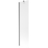 Mexen Next paroi de baignoire 1-volet 50 x 150 cm, givré, gris canon brossé - 895-050-000-00-30-66