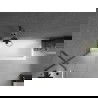 Mexen Next paroi de baignoire 1-volet 50 x 150 cm, givré, gris canon brossé - 895-050-000-00-30-66