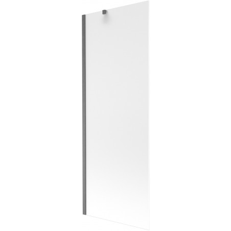 Mexen Next paroi de baignoire à 1 volet 70 x 150 cm, givré, gris canon brossé - 895-070-000-00-30-66