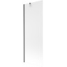 Paroi de baignoire 1 volet Mexen Next 70 x 150 cm, givré, gris pistolet brossé - 895-070-000-00-30-66