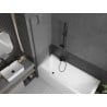 Mexen Next pare-douche 1 volet 50 x 150 cm, givre, métal canon - 895-050-000-00-30-95