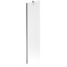 Paroi de baignoire 1 volet Mexen Next 50 x 150 cm, givré, métal ardoise - 895-050-000-00-30-95
