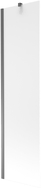 Mexen Next pare-douche 1 volet 50 x 150 cm, givre, métal canon - 895-050-000-00-30-95