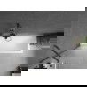 Mexen Next paroi de baignoire 1 volet 60 x 150 cm, dépoli, gun metal - 895-060-000-00-30-95