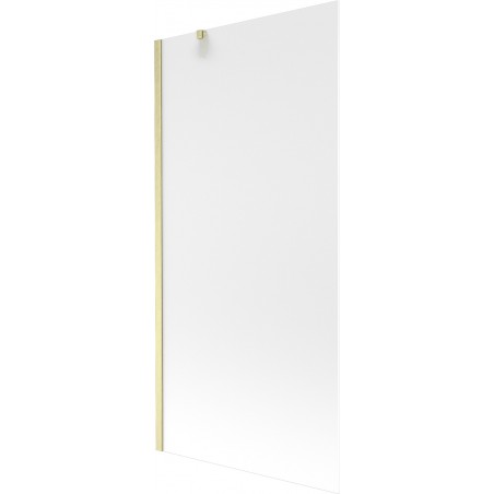 Paroi de baignoire 1-volet Mexen Next 90 x 150 cm, givré, or brossé - 895-090-000-00-30-55