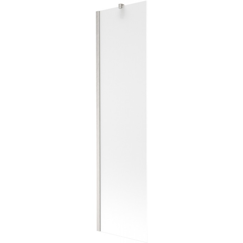 Mexen Next paroi de baignoire 1 volet 50 x 150 cm, givre, nickel brossé - 895-050-000-00-30-97