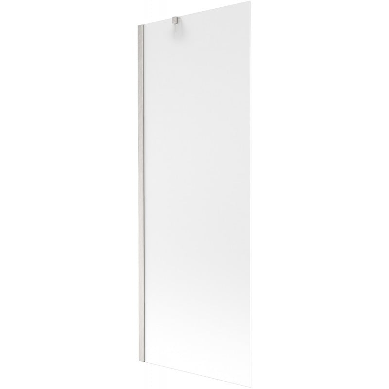 Mexen Next paroi de baignoire à 1 panneau 70 x 150 cm, givre, nickel brossé - 895-070-000-00-30-97