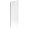 Mexen Next paroi de baignoire à 1 panneau 70 x 150 cm, givre, nickel brossé - 895-070-000-00-30-97
