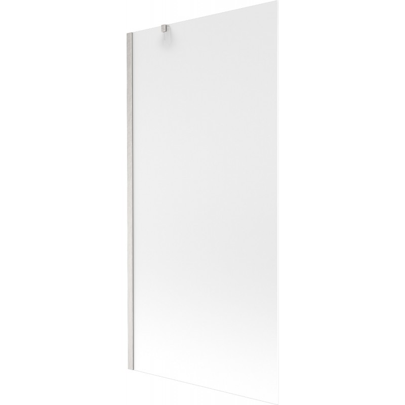 Mexen Next paroi de baignoire 1-volet 90 x 150 cm, givre, nickel brossé - 895-090-000-00-30-97