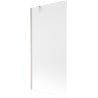 Mexen Next pare-douche 1 volet 90 x 150 cm, dépoli, nickel brossé - 895-090-000-00-30-97