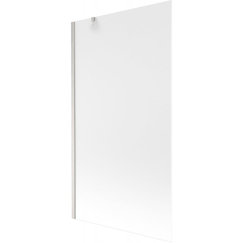 Mexen Next paravent de baignoire 1-volet 100 x 150 cm, givre, nickel brossé - 895-100-000-00-30-97