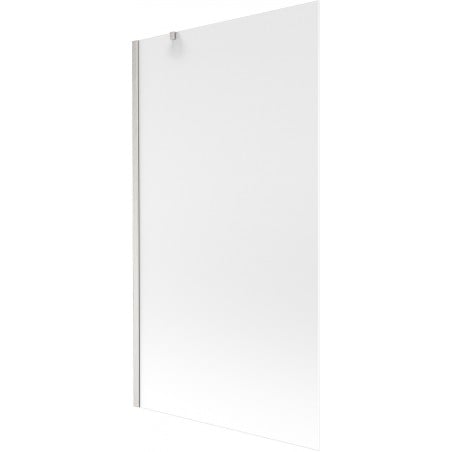 Mexen Next paravent de baignoire 1-volet 100 x 150 cm, givre, nickel brossé - 895-100-000-00-30-97