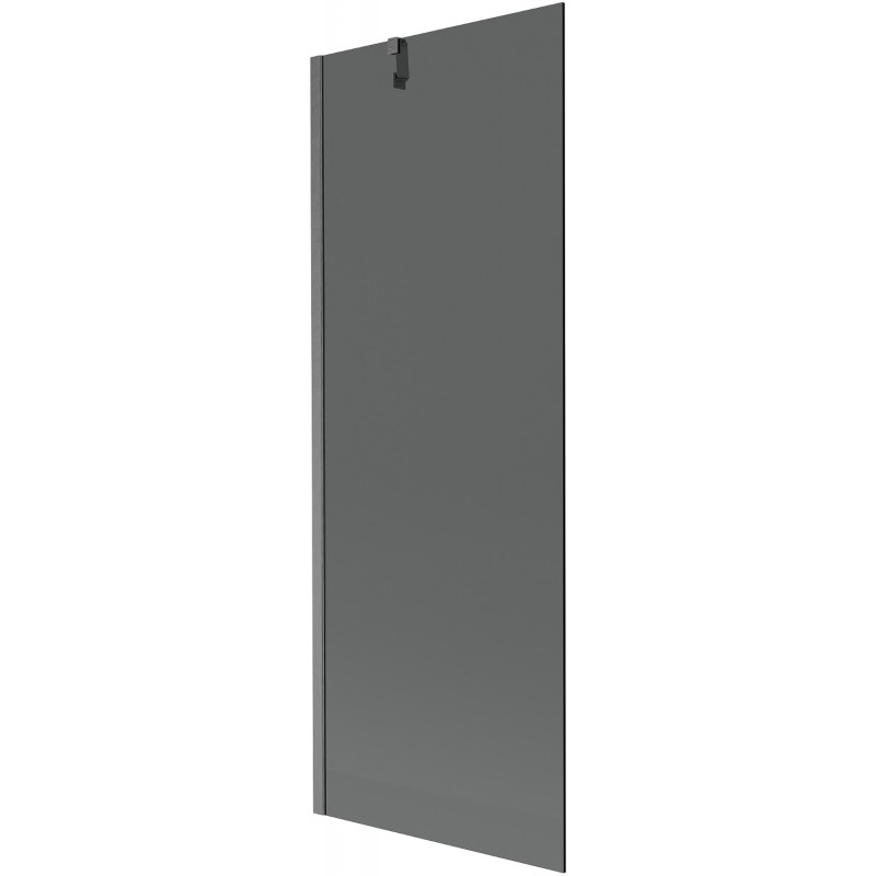Mexen Next paroi de baignoire 1-volet 70 x 150 cm, graphite, gris canon brossé - 895-070-000-00-40-66
