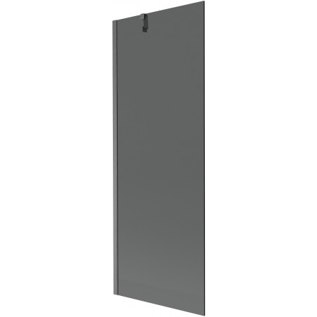 Mexen Next paroi de baignoire 1-volet 70 x 150 cm, graphite, gris canon brossé - 895-070-000-00-40-66