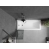 Mexen Next paroi de douche 1 volet 50 x 150 cm, graphite, gun metal - 895-050-000-00-40-95