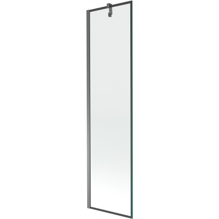 Paroi de baignoire mexen next 1 panneau 50 x 150 cm, motif noir, gun metal - 895-050-000-00-70-95