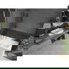 Paroi de baignoire Mexen Next 1 volet 70 x 150 cm, motif noir, gun metal - 895-070-000-00-70-95