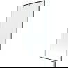 Paroi de baignoire Mexen Next 1-volet 80 x 150 cm, motif noir, nickel brossé - 895-080-000-00-70-97