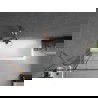 Mexen Next paroi de baignoire 1 volet 70 x 150 cm, motif noir, cuivre brossé - 895-070-000-00-77-65