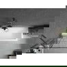 Paroi de baignoire 1 volet Mexen Next 70 x 150 cm, motif noir, gun metal - 895-070-000-00-77-95