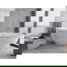 Baignoire freestanding Mexen Nike 175 x 100 cm, blanche, trop-plein chromé - 54071751000-01