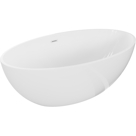Mexen Nike baignoire autoportante 175 x 100 cm, blanche, trop-plein blanc - 54071751000-20