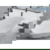 Baignoire Mexen Nike autoportante 175 x 100 cm, blanche, bonde blanche - 54071751000-20