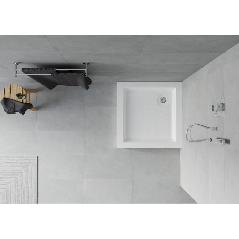 Mexen Rio receveur de douche carré 80 x 80 cm, blanc - 45108080