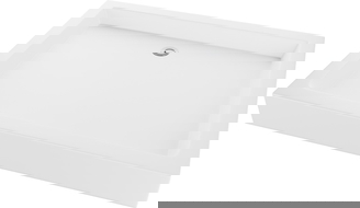Mexen Rio receveur de douche rectangulaire 100 x 80 cm, Blanc - 45108010
