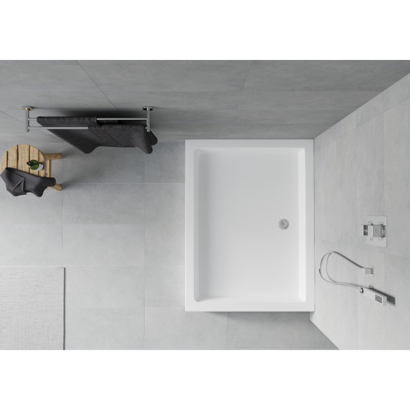 Mexen Rio receveur de douche rectangulaire 100 x 80 cm, blanc - 45108010