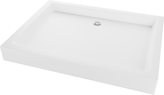Mexen Rio receveur rectangulaire 120 x 80 cm, blanc - 45108012