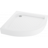 Receveur de douche demi-circulaire Mexen Rio 80 x 80 cm, blanc - 47108080
