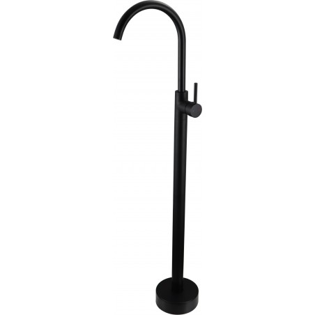 Mexen Alma batterie de lavabo autoportante, noire - 75034-70