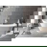 Baignoire Mexen Alta autoportante 170 x 75 cm, blanche, avec trop-plein blanc - 52141707500-20