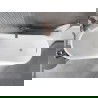 Mexen Alta baignoire autoportante 170 x 75 cm, blanche/noire, évacuation en laiton brossé - 52141707575-65