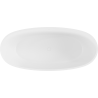 Mexen Torino baignoire autoportante en conglomérat 155 x 78 cm, blanc mat - 57271557800