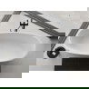 Mexen Torino baignoire autoportante en conglomérat 155 x 78 cm, blanc mat - 57271557800