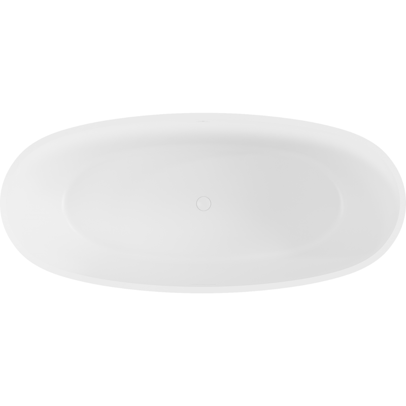 Mexen Torino baignoire autoportante en conglomérat 175 x 78 cm, blanc mat - 57271757800