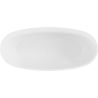 Mexen Torino baignoire autoportante en conglomérat 175 x 78 cm, blanc brillant - 57271757810