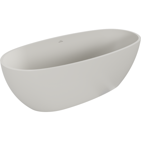 Mexen Torino baignoire autoportante en conglomérat 175 x 78 cm, béton mat - 57271757861