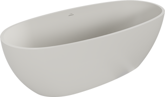 Mexen Torino baignoire autoportante en conglomérat 175 x 78 cm, béton mat - 57271757861