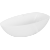 Mexen Imola baignoire autoportante en conglomérat 160 x 81 cm, blanc brillant - 57281608010