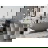 Mexen Imola baignoire autoportante en conglomérat 160 x 81 cm, béton mat - 57281608061