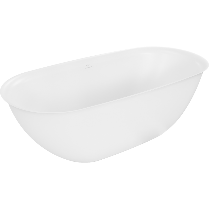 Mexen Siena baignoire autoportante en conglomérat 170 x 80 cm, blanc mat - 57291708000