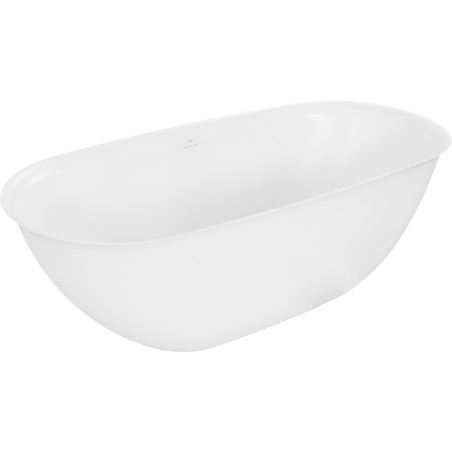 Mexen Siena baignoire autoportante en conglomérat 170 x 80 cm, blanc mat - 57291708000