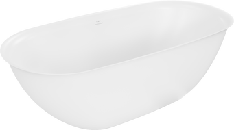 Mexen Siena baignoire autoportante en conglomérat 170 x 80 cm, blanc mat - 57291708000
