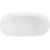 Mexen Siena baignoire autoportante en conglomérat 170 x 80 cm, blanc mat - 57291708000