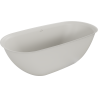 Mexen Siena baignoire autoportante en conglomérat 170 x 80 cm, béton mat - 57291708061